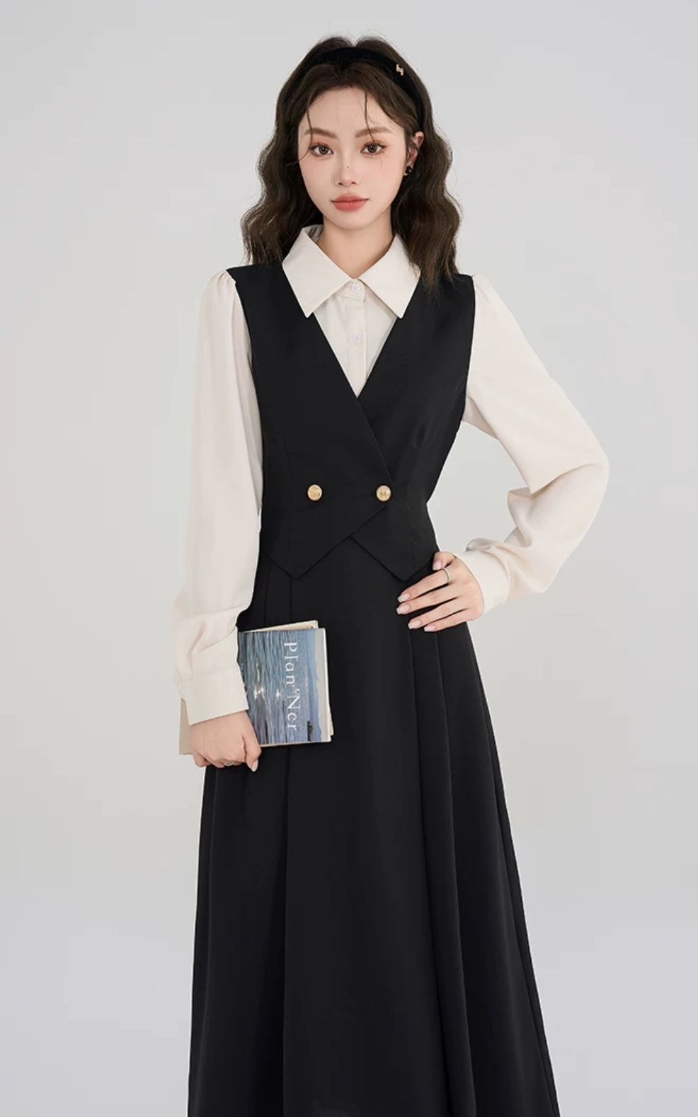 slim fit dress slacks Ladivine 7493 Prom Dress - French-Navy